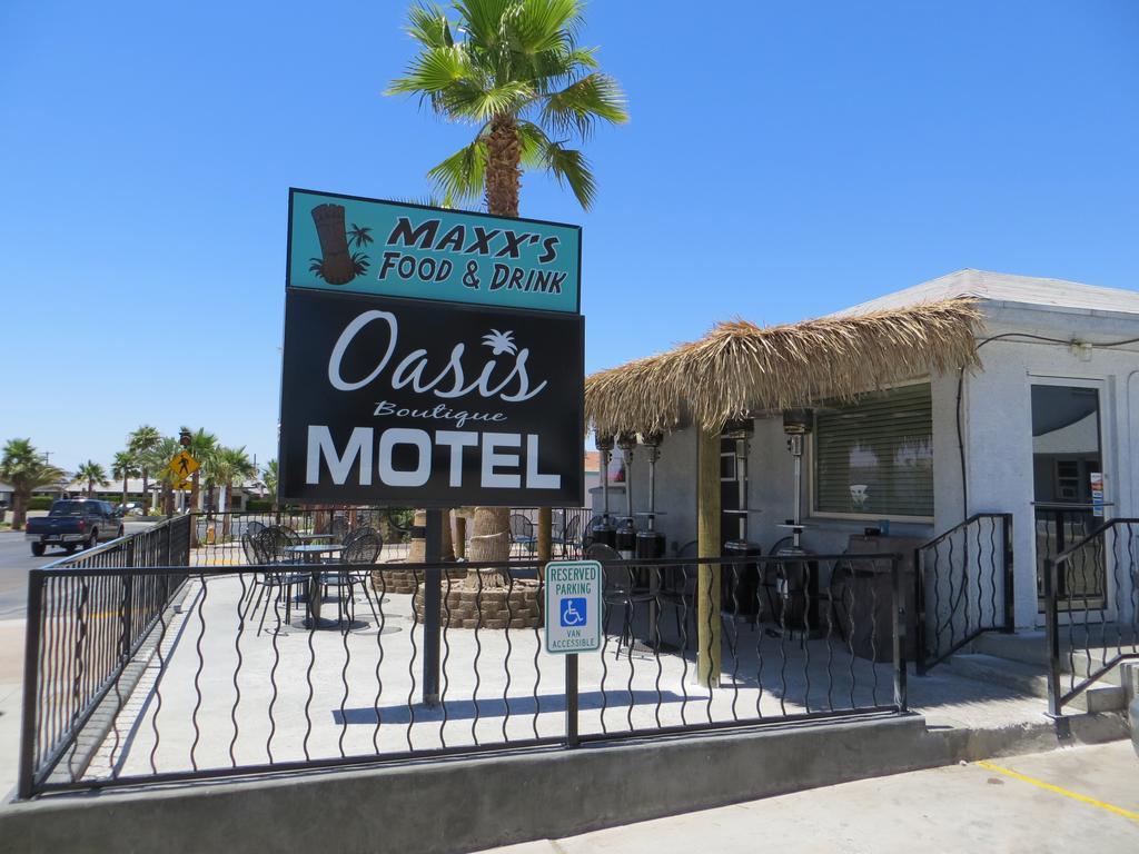 Oasis Boutique Motel ボルダーシティ エクステリア 写真